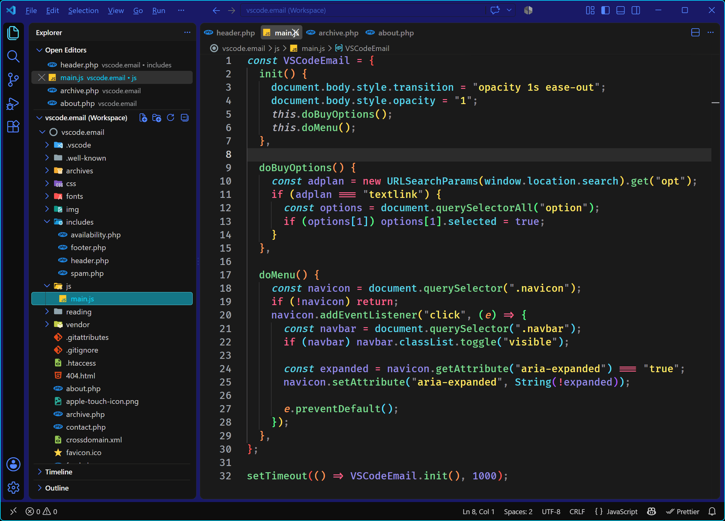 M Tech Themes for VS Code