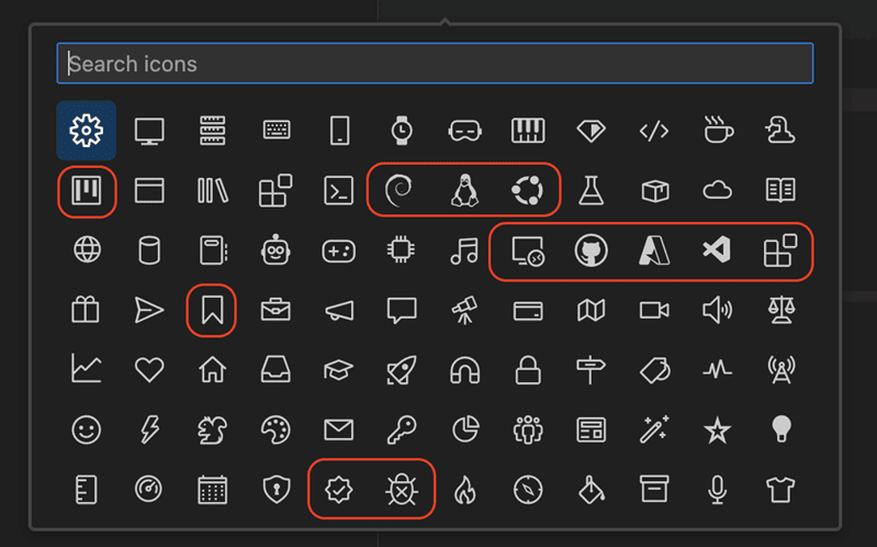 New Profile Icons in VS Code