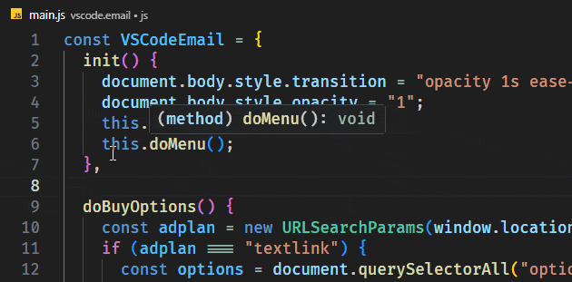Showing a Single Tab in VS Code