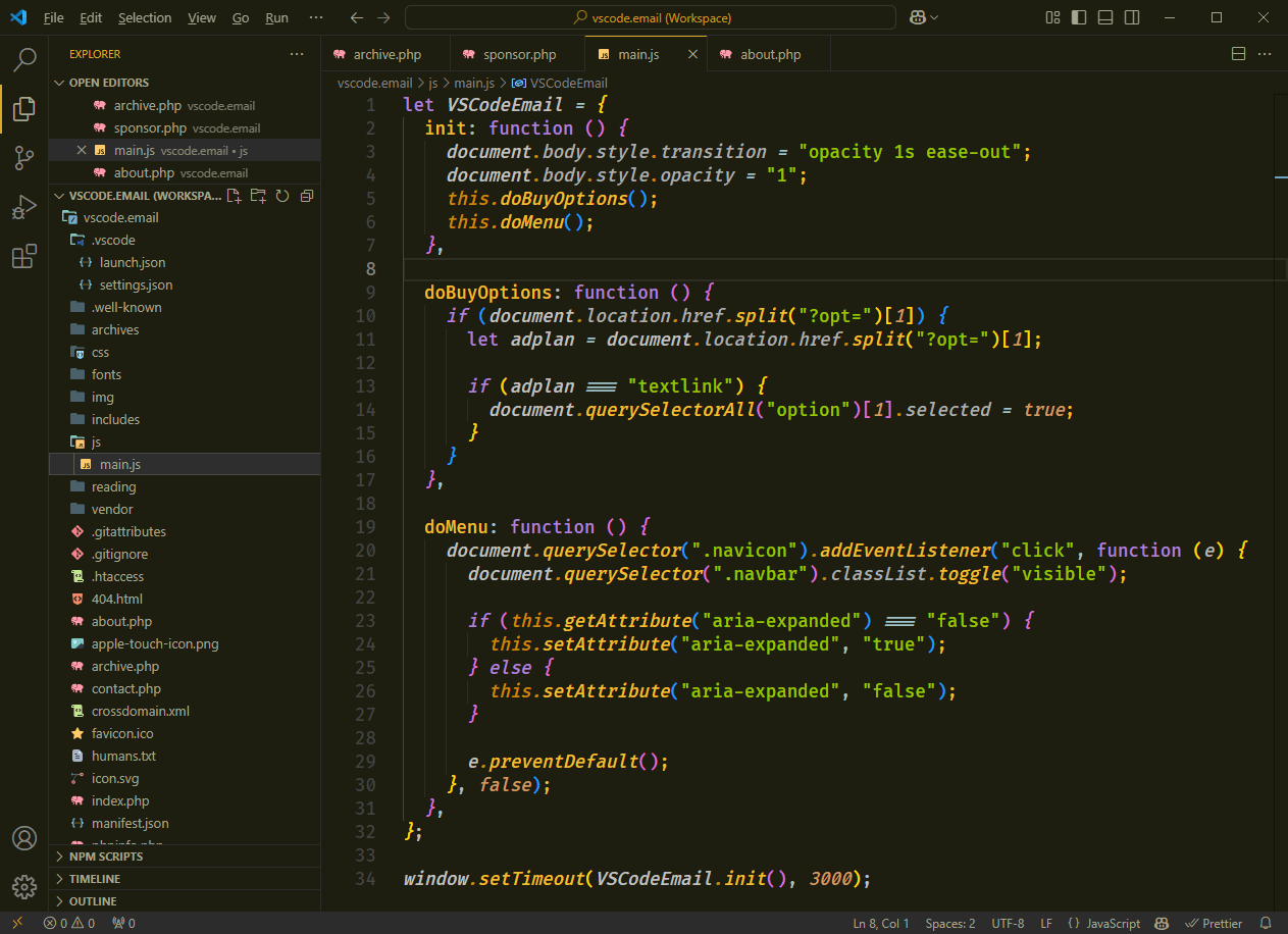 MindEase Theme for VS Code