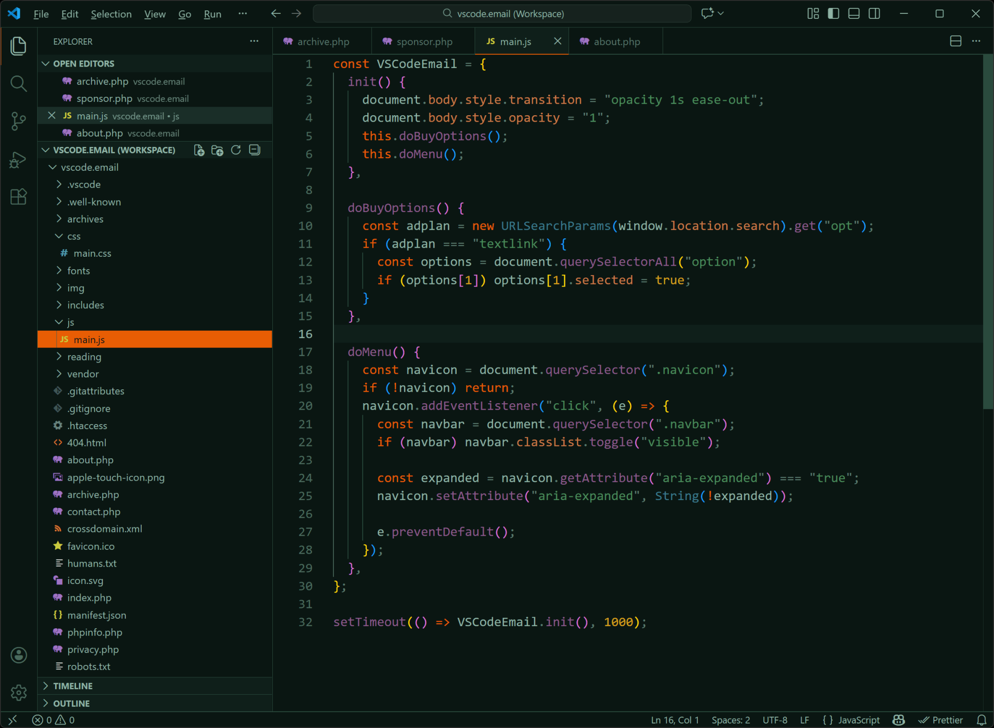 NERV Theme for VS Code