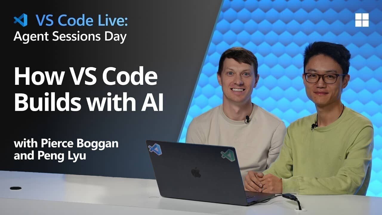 How VS Code Builds with AI on YouTube