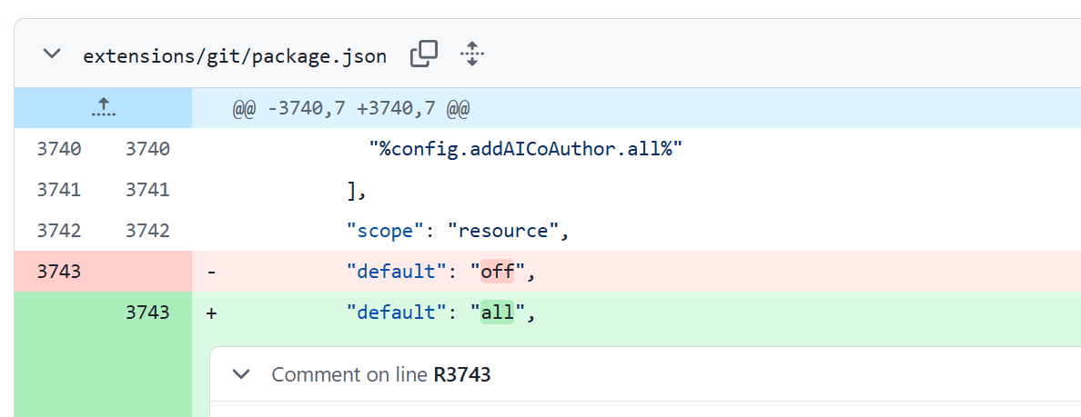 Authored by Copilot Commit in VS Code