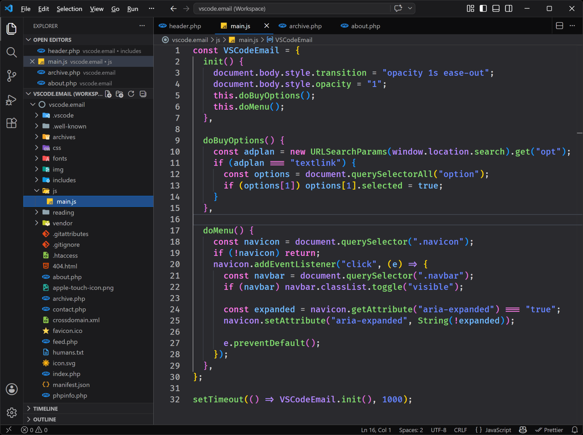 Firefox Theme for VS Code