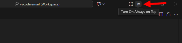 VSCode.Email Issue #181 (Floating Window Modes)