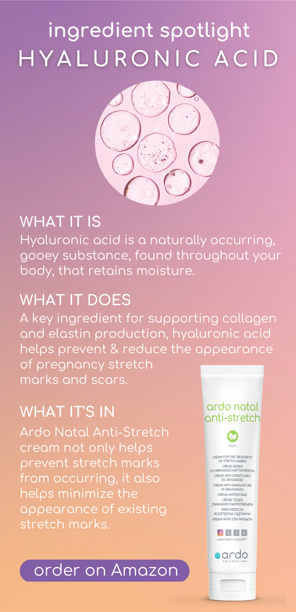 Hyaluronic acid for stretch marks? Ardo Breast Pumps